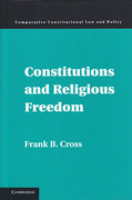 Cover of Constitutions and Religious Freedom