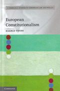 Cover of European Constitutionalism