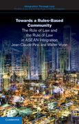Cover of Towards a Rules-Based Community: An ASEAN Legal Service