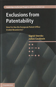 Cover of Exclusions from Patentability: How Far Has the European Patent Office Eroded Boundaries
