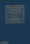 Cover of Bilateral and Regional Trade Agreements: Commentary and Analysis &#38; Case Studies Set