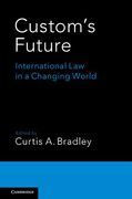 Cover of Custom's Future: International Law in a Changing World