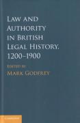 Cover of Law and Authority in British Legal History, 1200-1900