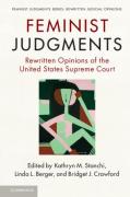 Cover of Feminist Judgments: Rewritten Opinions of the United States Supreme Court