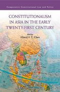 Cover of Constitutionalism in Asia in the Early Twenty-First Century