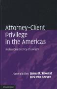 Cover of Attorney-Client Privilege in the Americas: Professional Secrecy of Lawyers