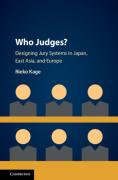 Cover of Who Judges?: Designing Jury Systems in Japan, East Asia, and Europe
