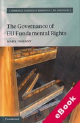 Cover of The Governance of EU Fundamental Rights (eBook)