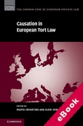 Cover of Causation in European Tort Law (eBook)