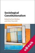 Cover of Sociological Constitutionalism (eBook)