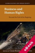 Cover of Business and Human Rights: Beyond the End of the Beginning (eBook)