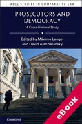 Cover of Prosecutors and Democracy: A Cross-National Study (eBook)