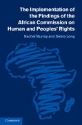 Cover of The Implementation of the Findings of the African Commission on Human and Peoples' Rights