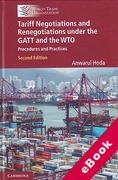 Cover of Tariff Negotiations and Renegotiations under the GATT and the WTO: Procedures and Practices (eBook)