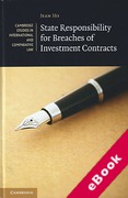 Cover of State Responsibility for Breaches of Investment Contracts (eBook)
