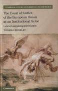 Cover of The Court of Justice of the European Union as an Institutional Actor: Judicial Lawmaking and its Limits (eBook)