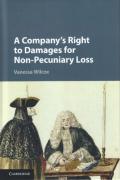 Cover of A Company's Right to Damages for Non-Pecuniary Loss