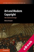 Cover of Art and Modern Copyright: The Contested Image (eBook)