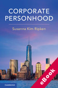 Cover of Corporate Personhood (eBook)