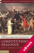 Cover of Constitutional Dialogue: Rights, Democracy, Institutions (eBook)