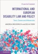 Cover of International and European Disability Law and Policy: Text, Cases and Materials