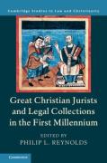 Cover of Great Christian Jurists and Legal Collections in the First Millennium