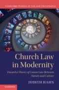 Cover of Church Law in Modernity: Toward a Theory of Canon Law Between Nature and Culture