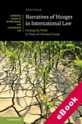 Cover of Narratives of Hunger in International Law: Feeding the World in Times of Climate Change (eBook)