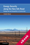 Cover of Energy Security along the New Silk Road: Energy Law and Geopolitics in Central Asiaitics in Central Asia (eBook)