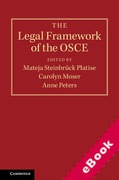 Cover of The Legal Framework of the OSCE (eBook)