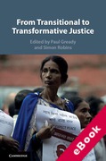 Cover of From Transitional to Transformative Justice (eBook)