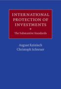 Cover of International Protection of Investments: The Substantive Standards