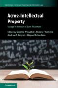 Cover of Across Intellectual Property: Essays in Honour of Sam Ricketson