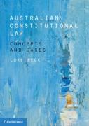 Cover of Australian Constitutional Law: Concepts and Cases