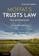 Cover of Moffat's Trusts Law: Text and Materials