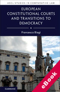 Cover of European Constitutional Courts and Transitions to Democracy (eBook)