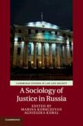 Cover of A Sociology of Justice in Russia