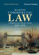 Cover of Making Commercial Law through Practice 1830&#8211;1970: Law as Backcloth