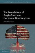 Cover of The Foundations of Anglo-American Corporate Fiduciary Law