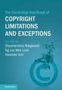 Cover of The Cambridge Handbook of Copyright Limitations and Exceptions