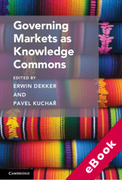 Cover of Governing Markets as Knowledge Commons (eBook)