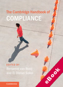 Cover of The Cambridge Handbook of Compliance (eBook)