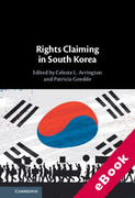 Cover of Rights Claiming in South Korea (eBook)