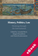 Cover of History, Politics, Law: Thinking Internationally (eBook)