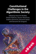 Cover of Constitutional Challenges in the Algorithmic Society (eBook)