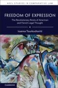 Cover of Freedom of Expression: The Revolutionary Roots of American and French Legal Thought