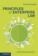 Cover of Principles of Enterprise Law