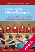 Cover of Litigating the Climate Emergency: How Human Rights, Courts, and Legal Mobilization Can Bolster Climate Action (eBook)