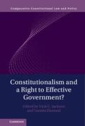 Cover of Constitutionalism and a Right to Effective Government?
