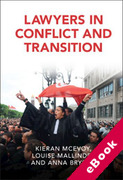 Cover of Lawyers in Conflict and Transition (eBook)